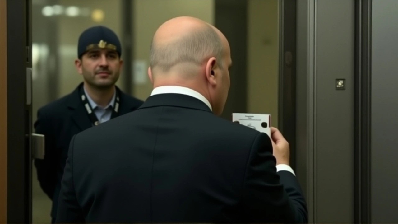 Poseł Mariusz Gosek odmówił wejścia do sądu – spór z ochroną i napięcia polityczne